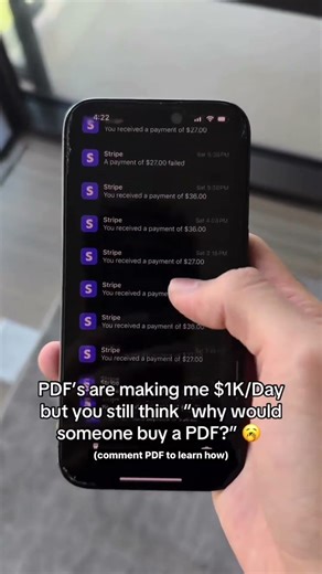 I can teach you how to do the “PDF Method” business in my profile info 📁