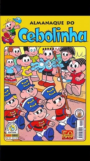 Tirinha Almanaque do Cebolinha, coelhada da Mônica | Narra Quadrinhos