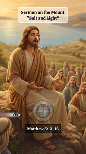Teaching about Salt and Light #jesus #sermononthemount #saltandlight