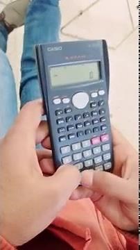 Uso de calculadora científica - Probabilidad y estadística.