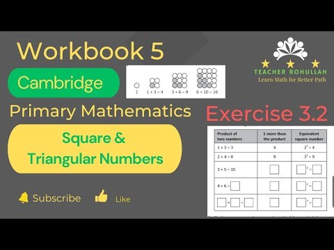 𝐄𝐱𝐞𝐫𝐜𝐢𝐬𝐞 𝟑.𝟐 | 𝐒𝐪𝐮𝐚𝐫𝐞 𝐚𝐧𝐝 𝐭𝐫𝐢𝐚𝐧𝐠𝐮𝐥𝐚𝐫 𝐍𝐮𝐦𝐛𝐞𝐫𝐬 | 𝐂𝐚𝐦𝐛𝐫𝐢𝐝𝐠𝐞 𝐏𝐫𝐢𝐦𝐚𝐫𝐲 𝐌𝐚𝐭𝐡𝐞𝐦𝐚𝐭𝐢𝐜𝐬 | 𝐖𝐨𝐫𝐤 𝐁𝐨𝐨𝐤 𝟓