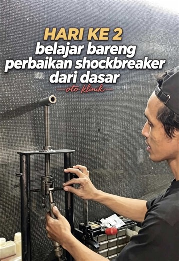 Cara Mengeluarkan Air dan Bongkar Pasang Shockbreaker Depan Motor