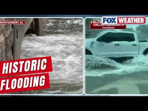 Millions Across The South Face Ongoing, Life-threatening Flash Flood Risks