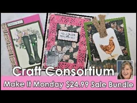 Exclusive Make It Monday $24.99 Bundle from Craft Consortium is an amazing deal. Retail is $87.43