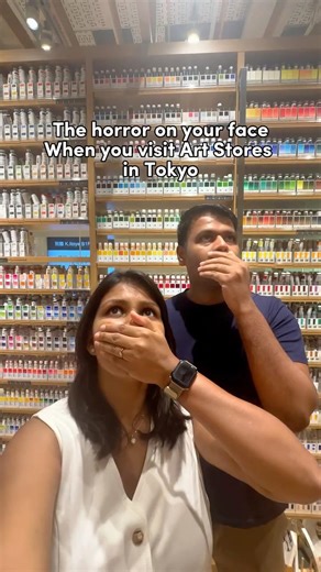 Tokyo Art Stores Are Unreal 😮 #japan #japantravel #art #tokyo #artist #japaneseculture #shortsfeed