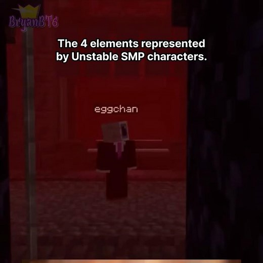 The 4 elements represented as Unstable SMP characters.