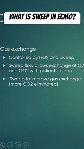 “Sweep” and Prognostication in ECMO