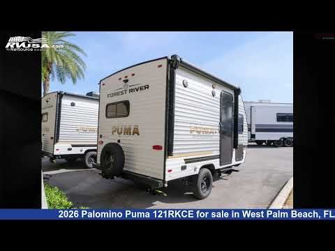 Beautiful 2026 Palomino Puma Travel Trailer RV For Sale in West Palm Beach, FL | RVUSA.com