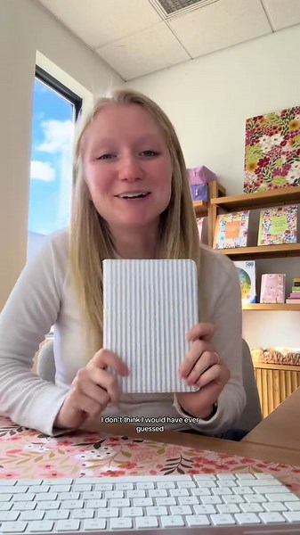 Blue stripe Kindle case is finally back in stock