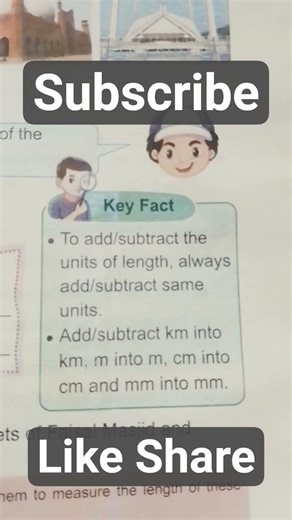 Addition & Subtraction of Units #mathematics #shorts #quiz