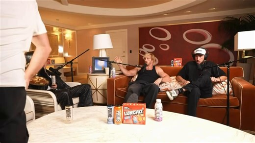 NAHH imagine a script with Speed vs Logan! than the match starts and Speeds is getting beatin a bit, Kai comes running in with a wooden stick and throws it to Speed than Speed beats Logan with it and pins him! 👏🏾😂 cinema!!