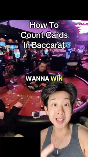 How To Count Cards in Baccarat! (Bad Beat Side Bet)