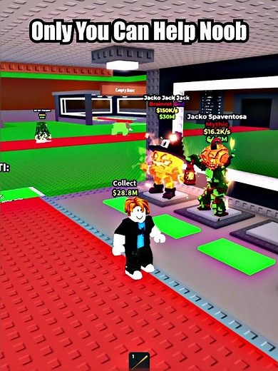 Only you can help Noob🖐️🙏 #roblox #stealabrainrot #jem