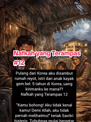 Membalas @rurryeee Baca maraton Ya di KBM app Judul : Nafkah yang Terampas Penulis: Isna Arini