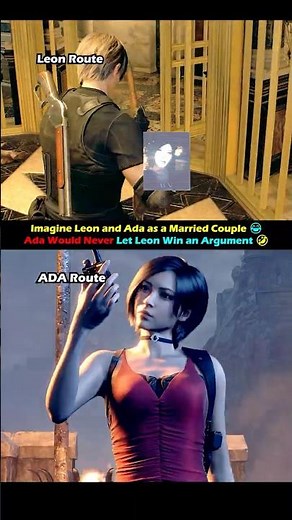 Ada Didn't Let Leon Finish a Single Sentence 😂