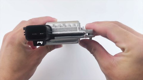 Engine Radiator Cooling Fan Control Module Fit for Ford Fusion 2006-2020, Taurus 1986-2019, Flex, Police Interceptor Sedan, Special Service Police Sedan Replace for 01247391 20787305 1137328617