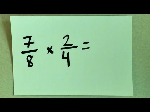 Multiply Fractions SONG