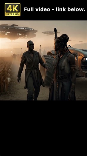 Alien Invasion Meets Futuristic Farmers 🚀🌾 | Epic AI Sci-Fi Moment