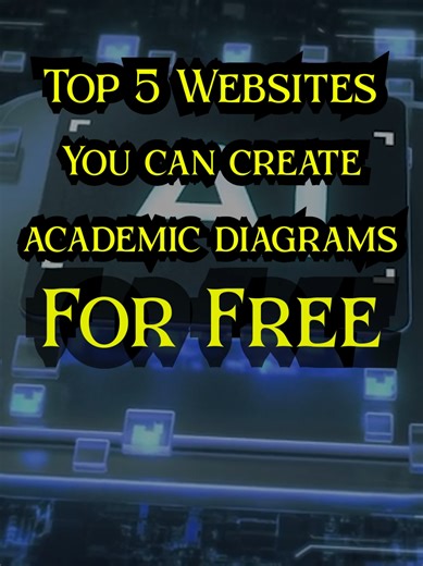 Great! Since your video is about top 5 free websites to create academic diagrams, here's a catchy, clear TikTok caption: 🎓 Caption: “Stop wasting time on messy notes! Here are 5 FREE sites to create clean academic diagrams #StudyHack #StudentTips #FreeTools #masterthesis #academicwriter #academicwriter #thesiswritingservices #thesiswriting