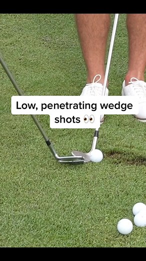 Open Face Wedge Shots: Low & Penetrating - Golf Tip
