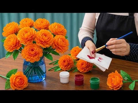 How to make beautiful decor with a tissue paper? | Craft