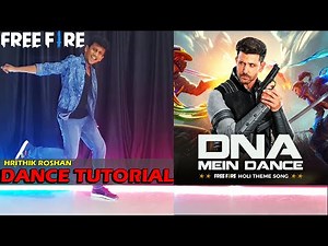 DNA Mein Dance - Hrithik Roshan | Free Fire | Dance Tutorial by Nishant Nair || Dance FreaX