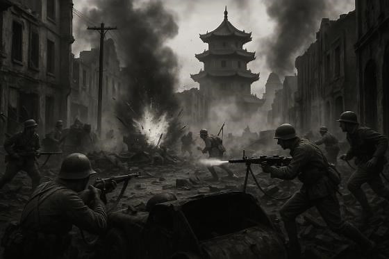 Battle of Shanghai Explained in 1 Minute