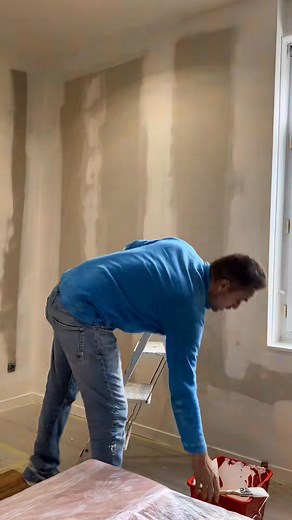 Comment imprimer un mur en peinture 🧑‍🎨 . #flotuto#peinture#peindre#imp... | Thegravelbro