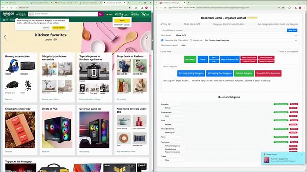 Bookmark Genie - Organize with AI