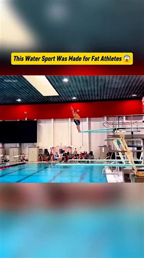 The Secret Physics Behind Fat Divers 🤯 ever wondered why you never see fat athletes in diving competitions? the secret lies in physics! while slim divers score higher with cleaner dives, heavy athletes dominate a different water sport where balls bounce higher due to a crazy fluid effect. 🤯💦 #sciencefacts #physics #diving #watersports #amazingfacts #youtubeshorts #viralshorts #shorts #reels #didyouknow #instareels #tranding # | HiddenLogic