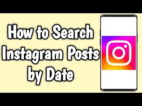 How to Search Instagram Posts by Date