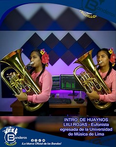 756K views · 10K reactions | INTRO DE HUAYNOS por #LILI_ROJAS Eufonista egresada de la Universidad de Música del Perú, presenta una seleción de los mejores intros usados en los huaynos más bailables tocados por las bandas. ¡disfrútalo! #banderosTrujillo | Banderos Trujillo | Facebook