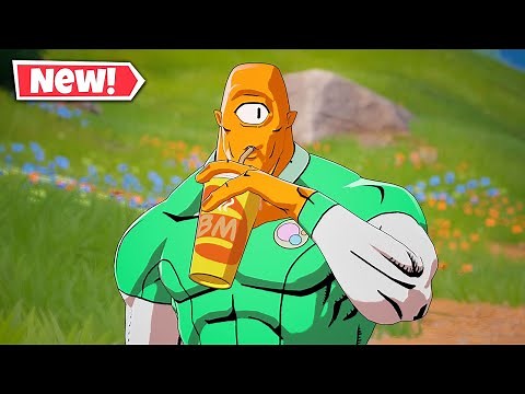 NEW ALLEN THE ALIEN Skin Gameplay In Fortnite! (INVINCIBLE)