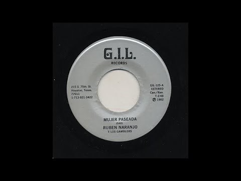 Ruben Naranjo - Mujer Paseada - Gil Records gil-125-a