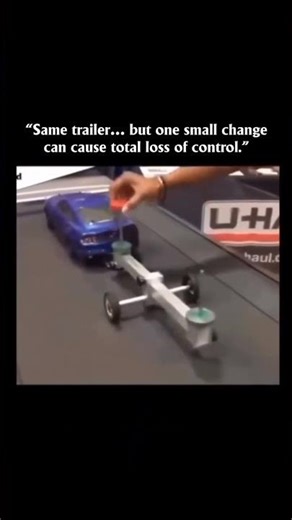 "Same trailer... but one small change can cause total loss of control."❤️‍🩹😍