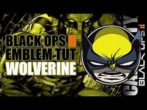 Black Ops 2 Emblem Tutorials - Wolverine