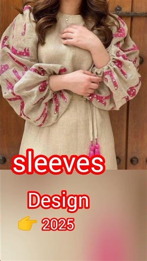 🌸 Latest Sleeves Design 2025 | Stylish & Trendy Sleeve Designs for Dresses 🌸#shortsfeed