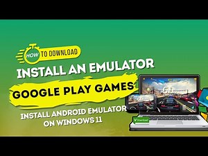 How to Download & Install an Emulator for Google Play Games on Windows 11 | Install Android Emulator