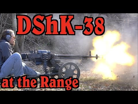 Russia's Big Fifty on the Range: DShK-38