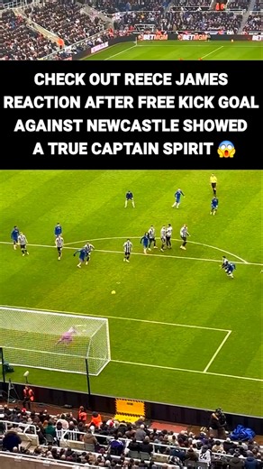 Reece James Freekick Goal Reaction vs Newcastle 😱