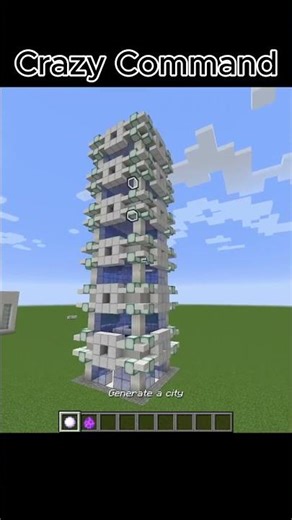 This Command Builds Entire Cities in Minecraft... #minecraft #phonk