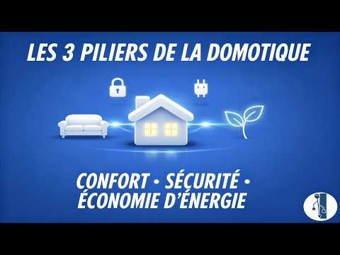Les 3 piliers de la domotique : confort, sécurité, économie d’énergie