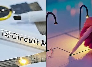 Japanese Company Unveils Circuit Marker, a Pen That Lets You Draw with Conductive Ink