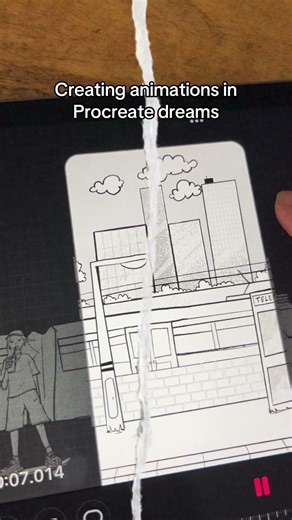 How I create short animations in procreate dreams