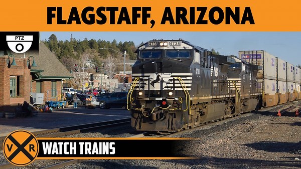 Flagstaff Station Train Camera - Live Webcam