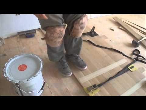 Wood Floor Strap Clamps in Hardwood Floor Glue Down Installation How to Use Mryoucandoityourself