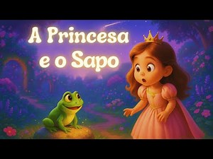 A Princesa e o Sapo 🐸✨ | História Infantil