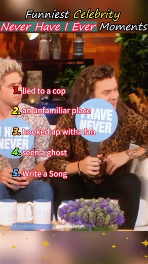 Celebrities Playing “Never Have I Ever” — Funniest Moments 😂#celebrity #fyp #funny #viral #shorts