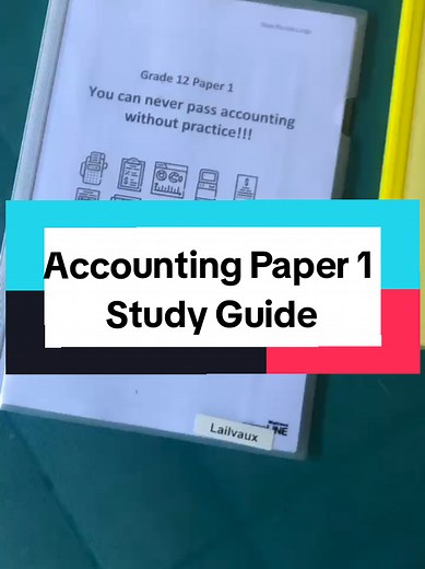 Comprehensive Study Guide for Accounting Paper 1