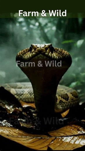 Hungry Snake vs Frog 🐍🐸 Chase Under Banana Leaves 😱🍌 #Shorts